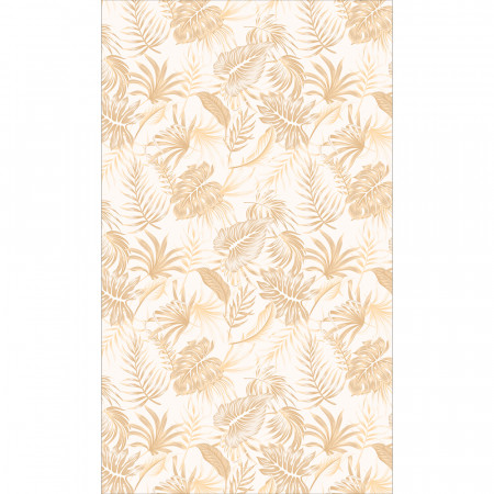 Panneau mural Feuillage beige