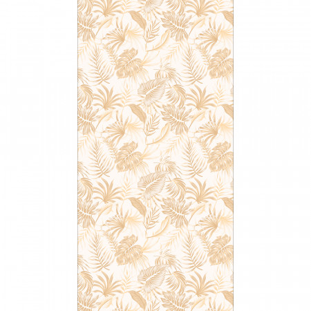 Panneau mural Feuillage beige