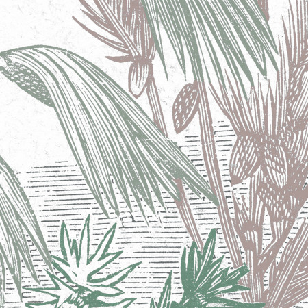 Panneau mural Gravure nature