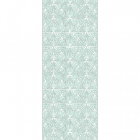 Panneau mural Hexagone vert...