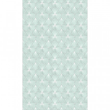 Panneau mural Hexagone vert...