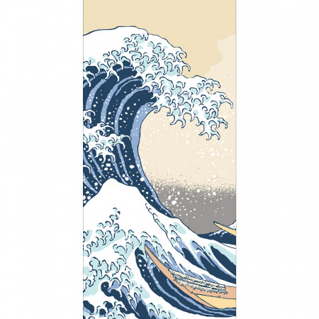 Panneau mural Hokusai