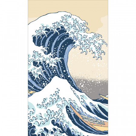 Panneau mural Hokusai