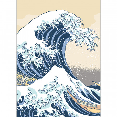 Panneau mural Hokusai