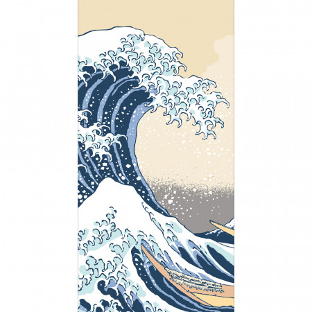 Panneau mural Hokusai
