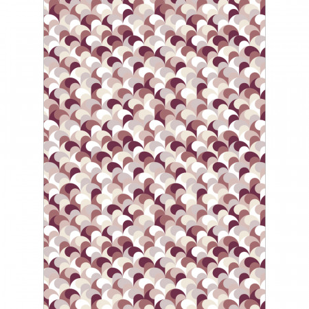 Panneau mural Seventies lilas