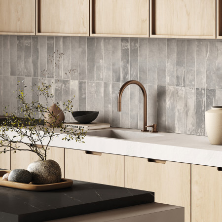 Crédence cuisine Kaolin Baryté