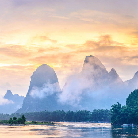 Panneau mural Yangshuo