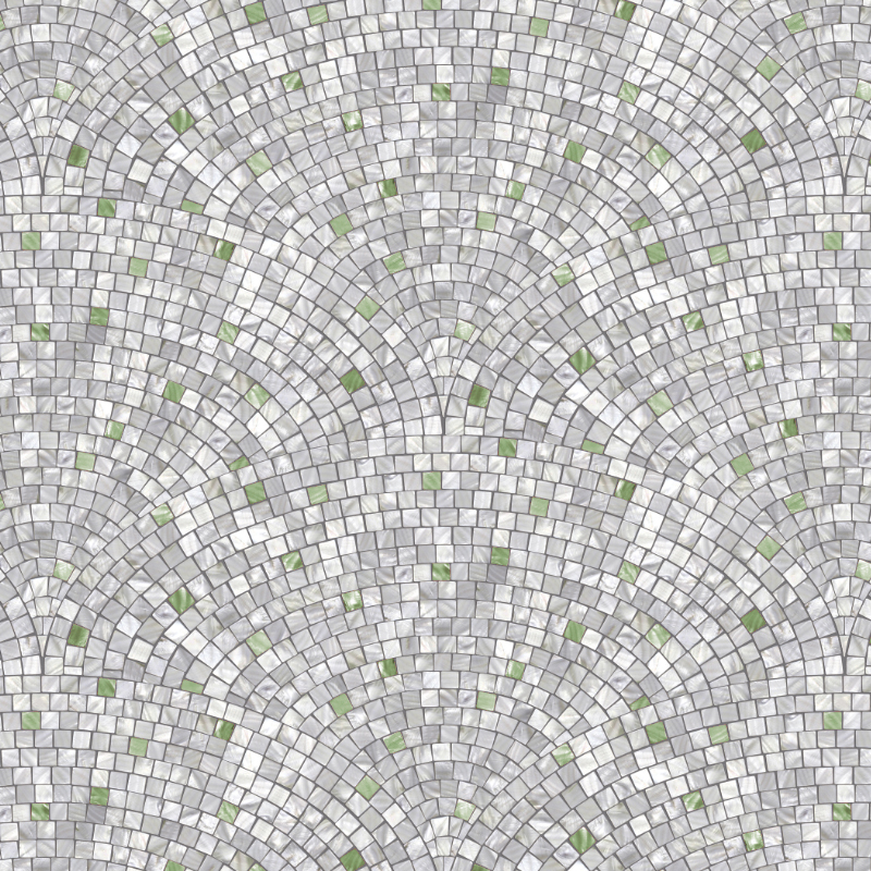 Art déco vert