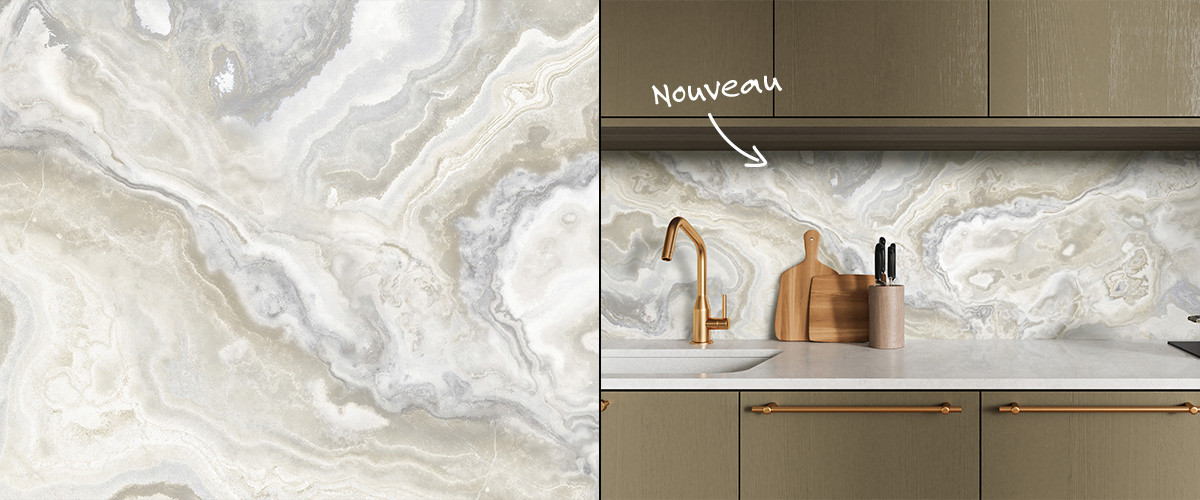 Dosseret pour cuisine verre trempé Splashbackt panneau mural déco f-A